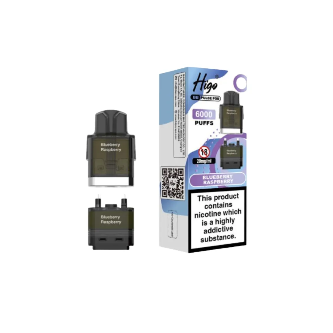 Higo BB Pulse 6K Refill Pods - Coming Soon
