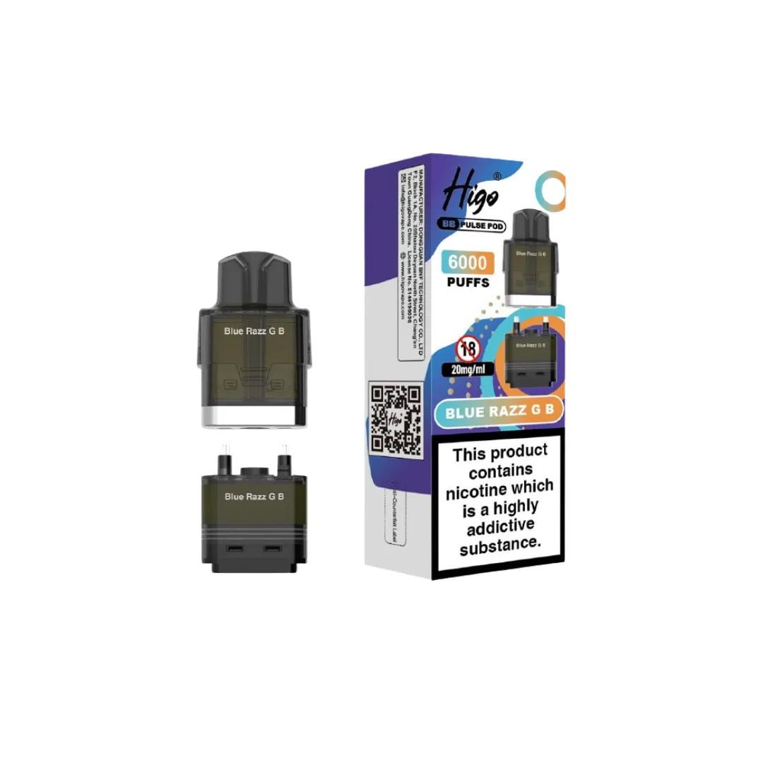 Higo BB Pulse 6K Refill Pods - Coming Soon