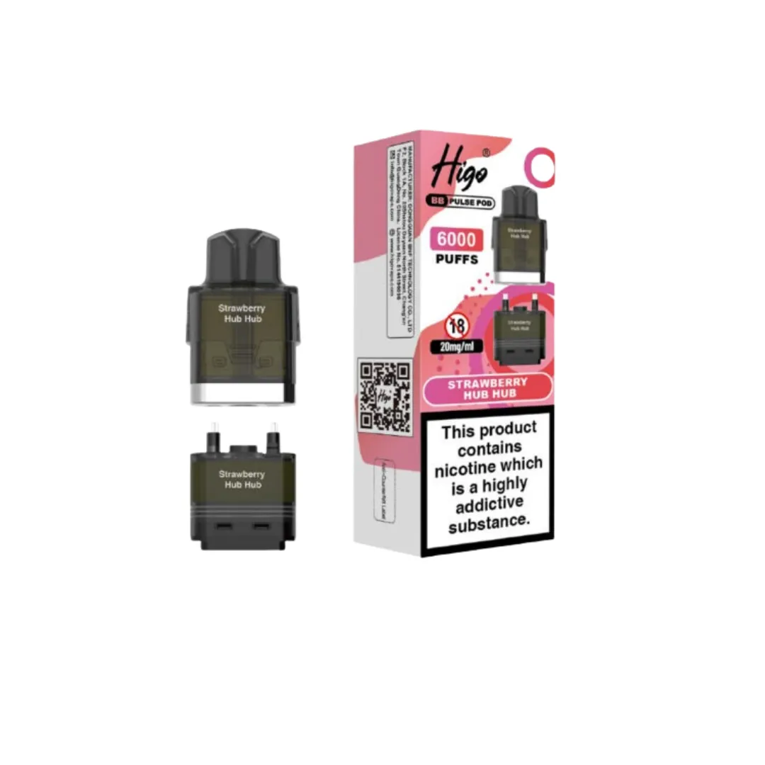 Higo BB Pulse 6K Refill Pods - Coming Soon