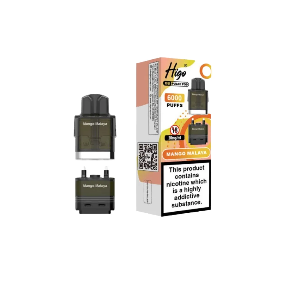 Higo BB Pulse 6K Refill Pods - Coming Soon