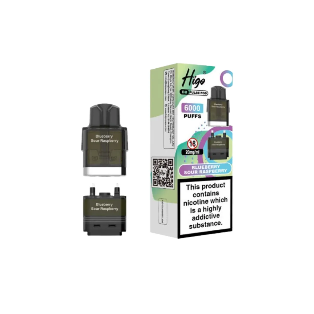 Higo BB Pulse 6K Refill Pods - Coming Soon