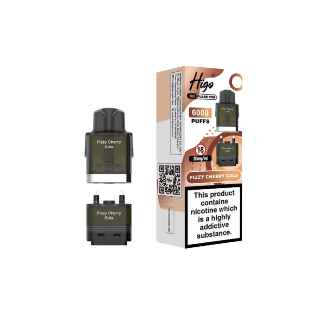 Higo BB Pulse 6K Refill Pods - Coming Soon