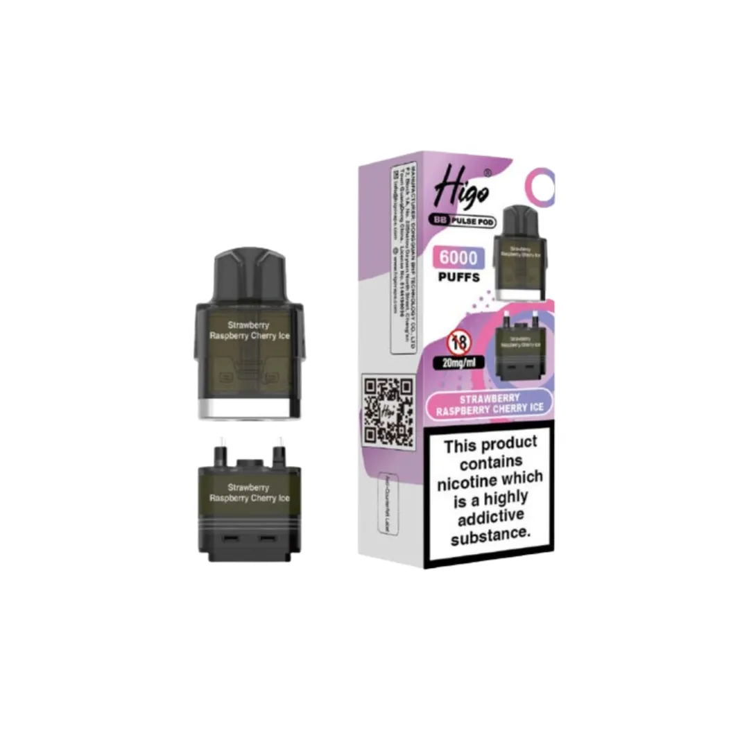 Higo BB Pulse 6K Refill Pods - Coming Soon