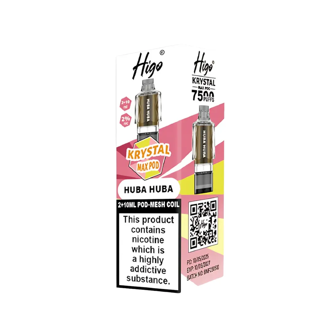 Higo Krystal Max 7500 Puffs Prefilled Pods