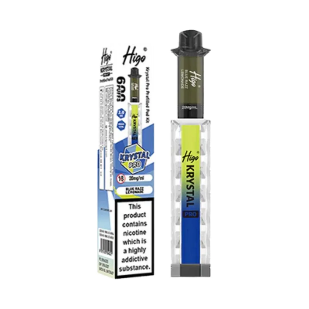 Higo Krystal Pro 600 Puffs Prefilled Vape Kit