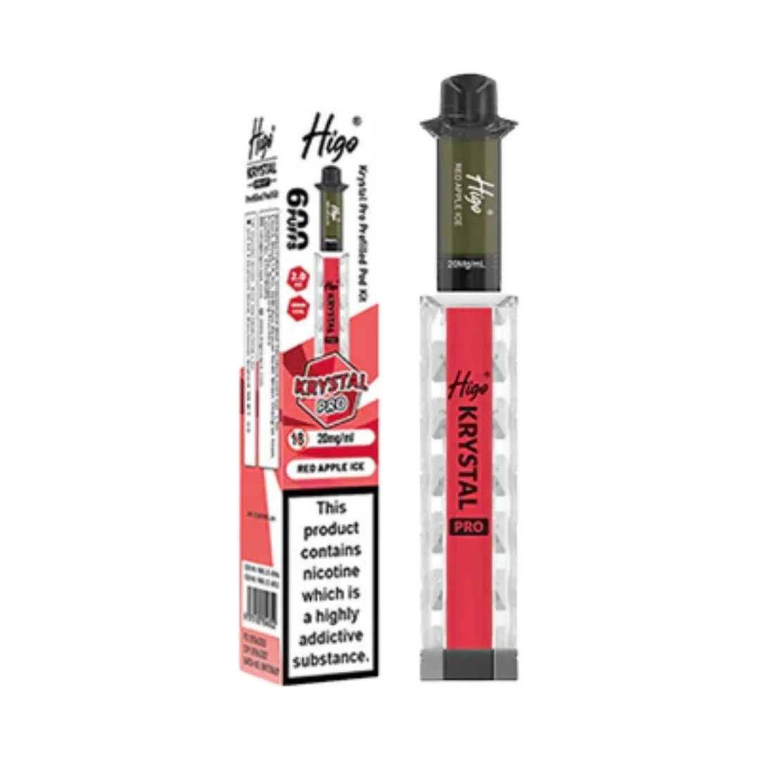 Higo Krystal Pro 600 Puffs Prefilled Vape Kit