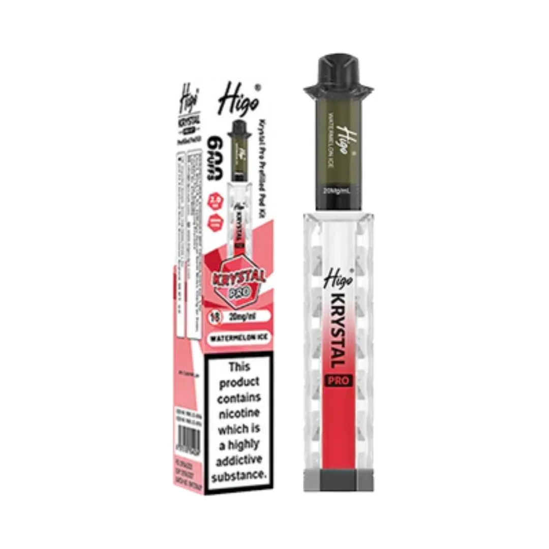 Higo Krystal Pro 600 Puffs Prefilled Vape Kit