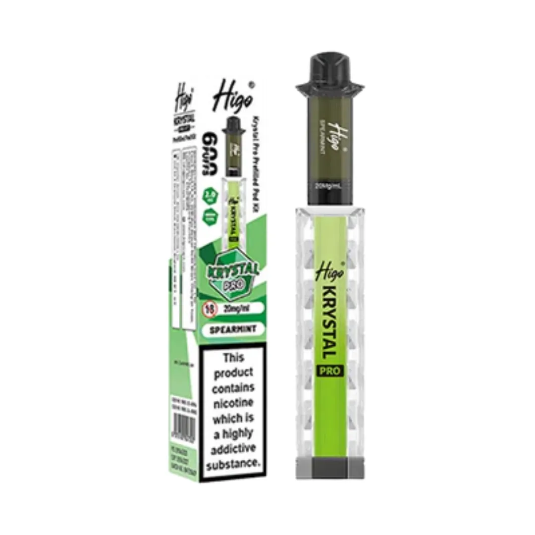 Higo Krystal Pro 600 Puffs Prefilled Vape Kit