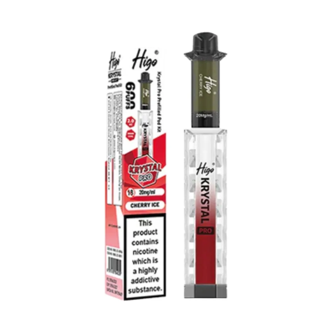 Higo Krystal Pro 600 Puffs Prefilled Vape Kit
