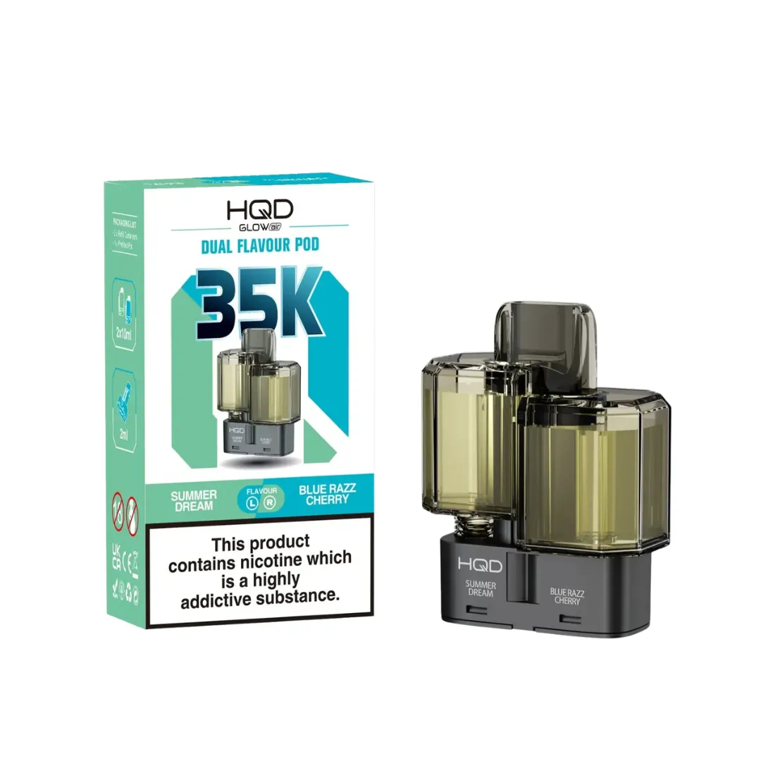 HQD Glow Air 35K Prefilled Pods
