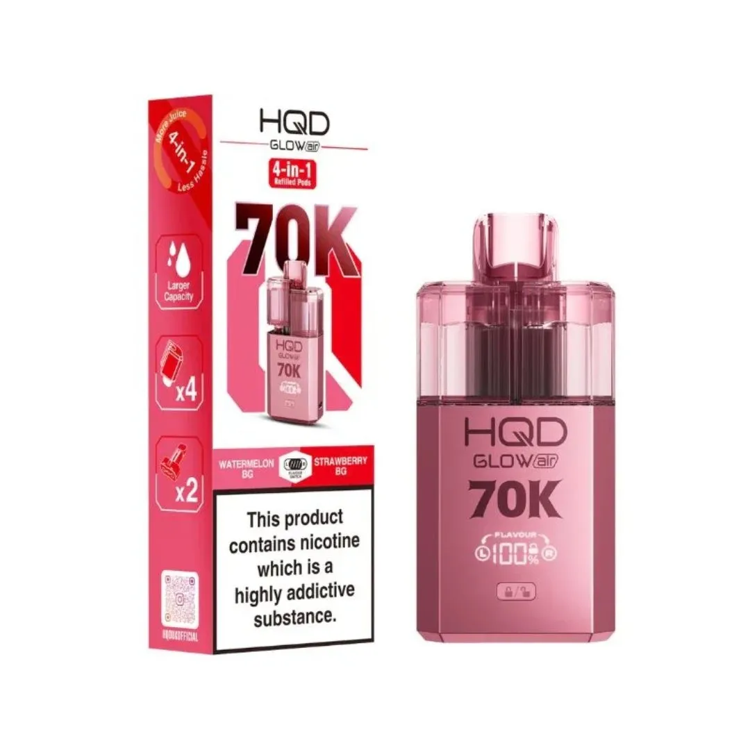 HQD Glow Air 70K Prefilled Kit