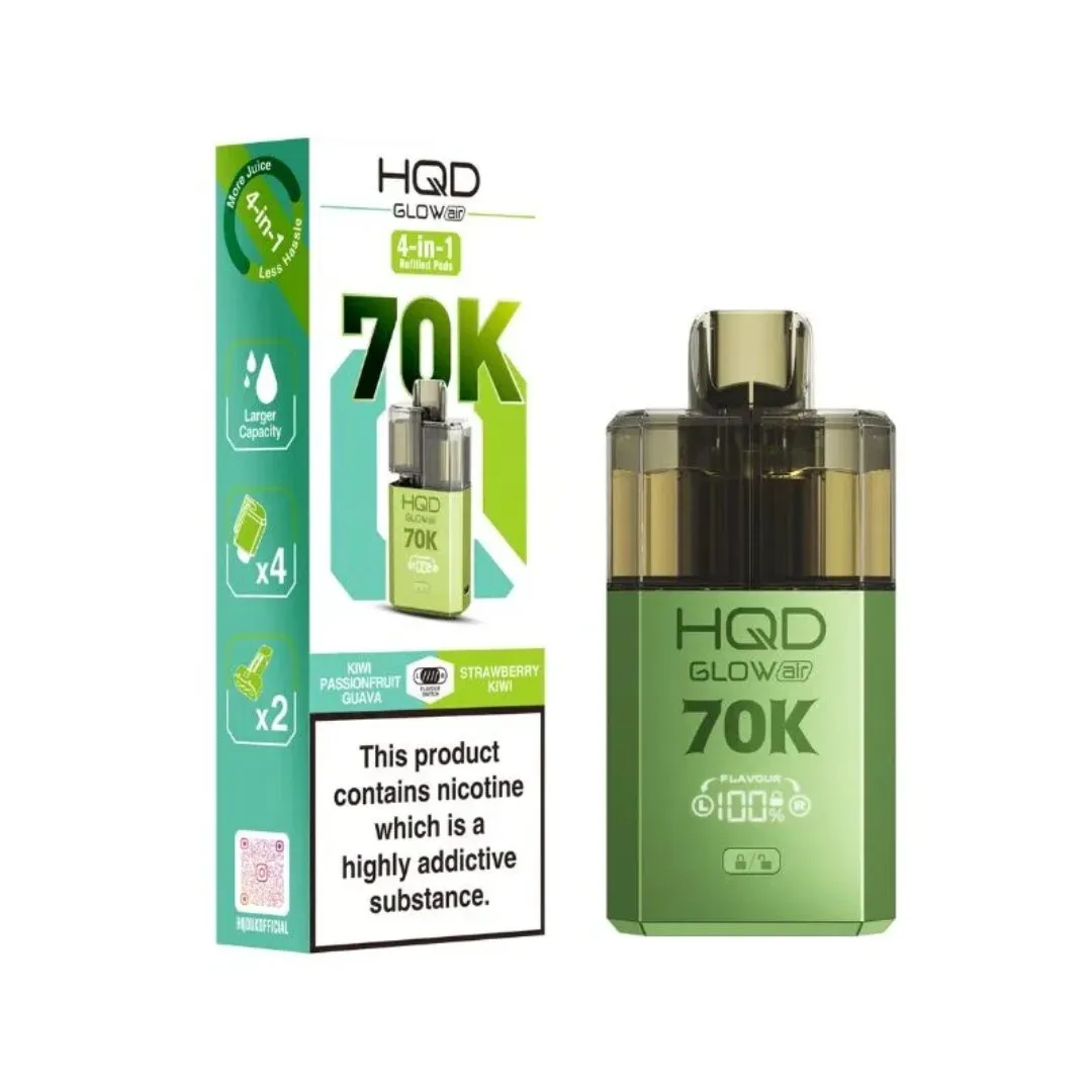 HQD Glow Air 70K Prefilled Kit