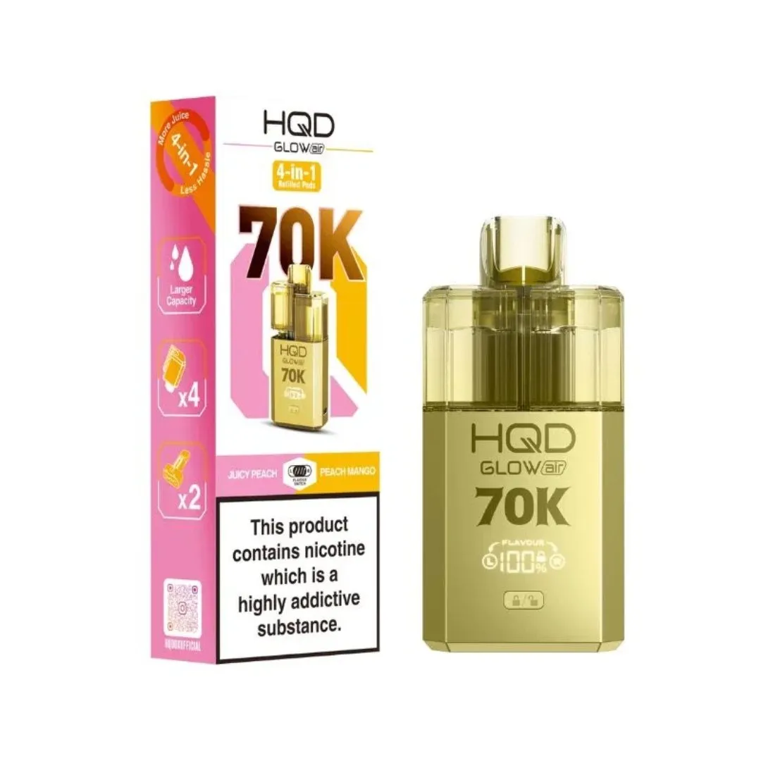 HQD Glow Air 70K Prefilled Kit