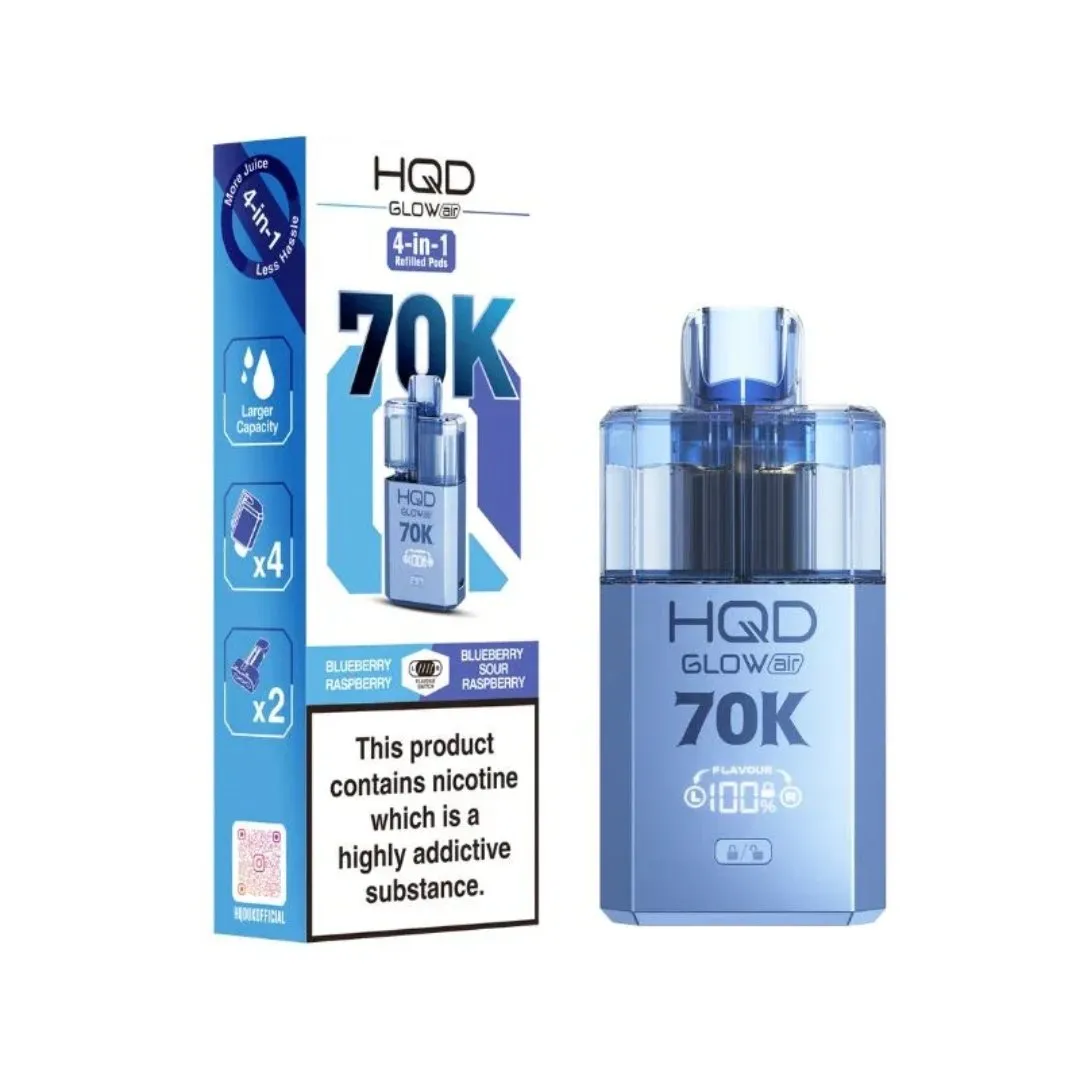 HQD Glow Air 70K Prefilled Kit