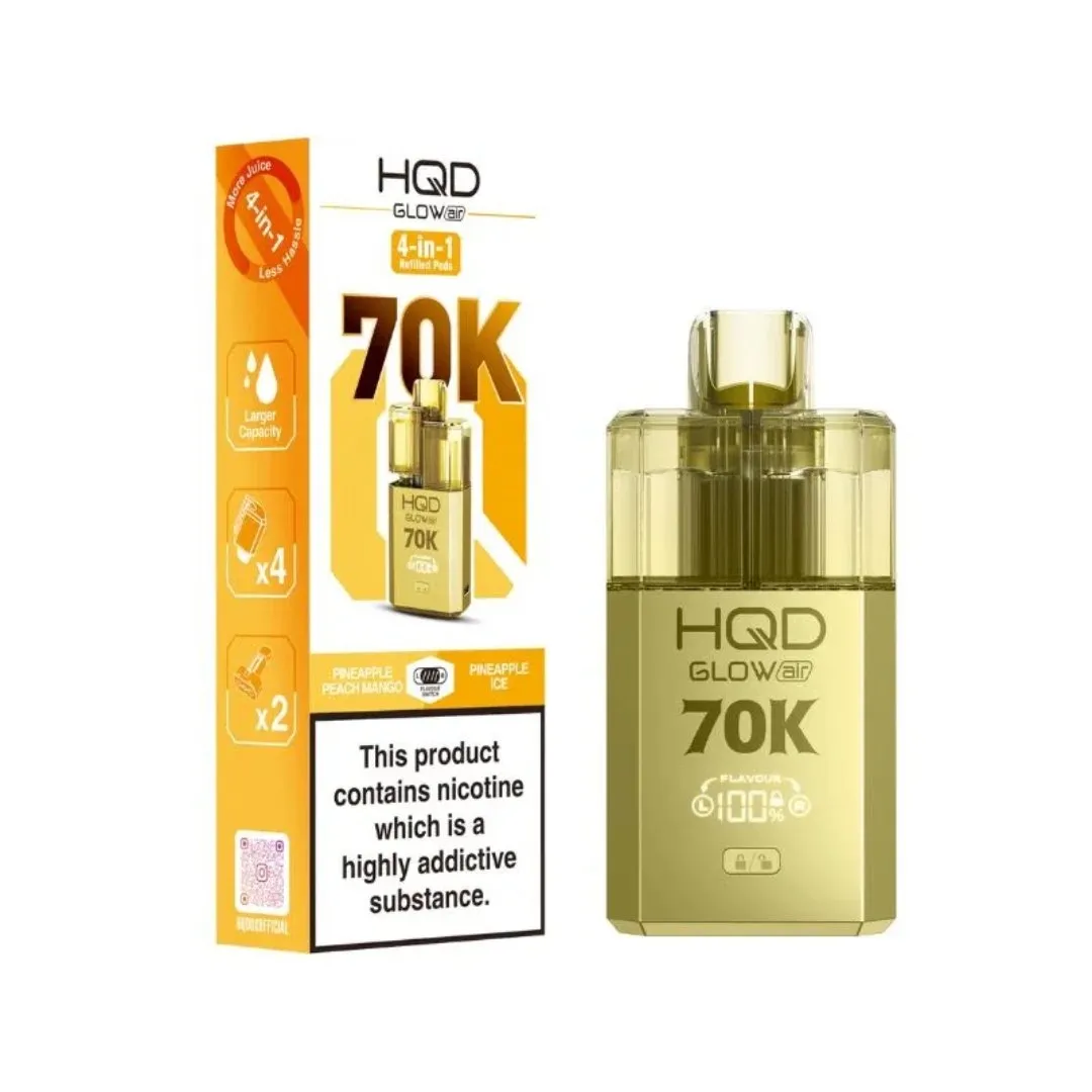 HQD Glow Air 70K Prefilled Kit