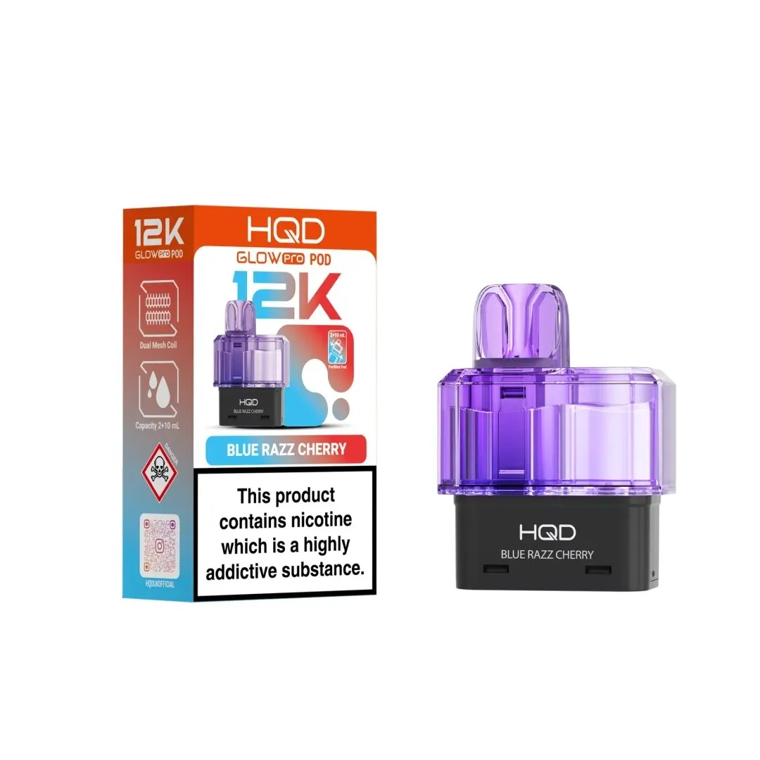 HQD Glow Pro 12K Prefilled Pods