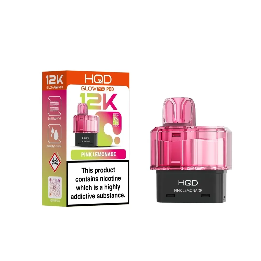 HQD Glow Pro 12K Prefilled Pods