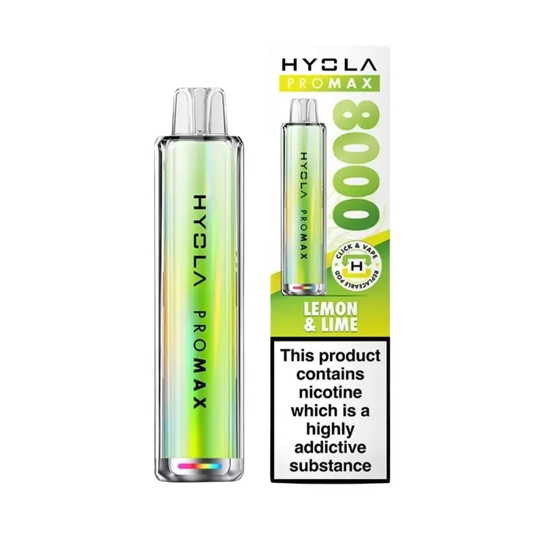 Hyola Pro Max 8000 Puffs Prefilled Vape Kit