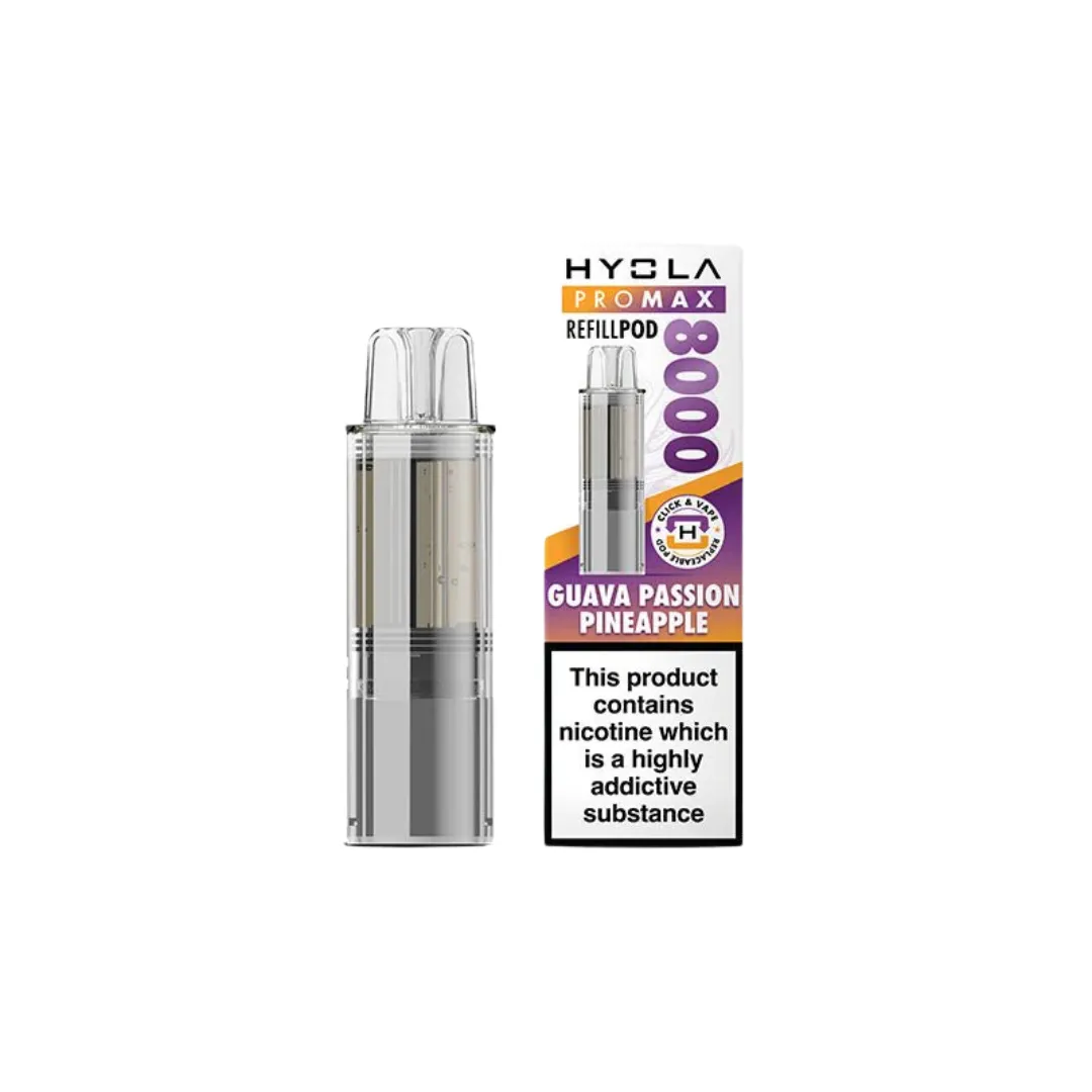 Hyola Pro Max 8000 Puffs Prefilled Pods