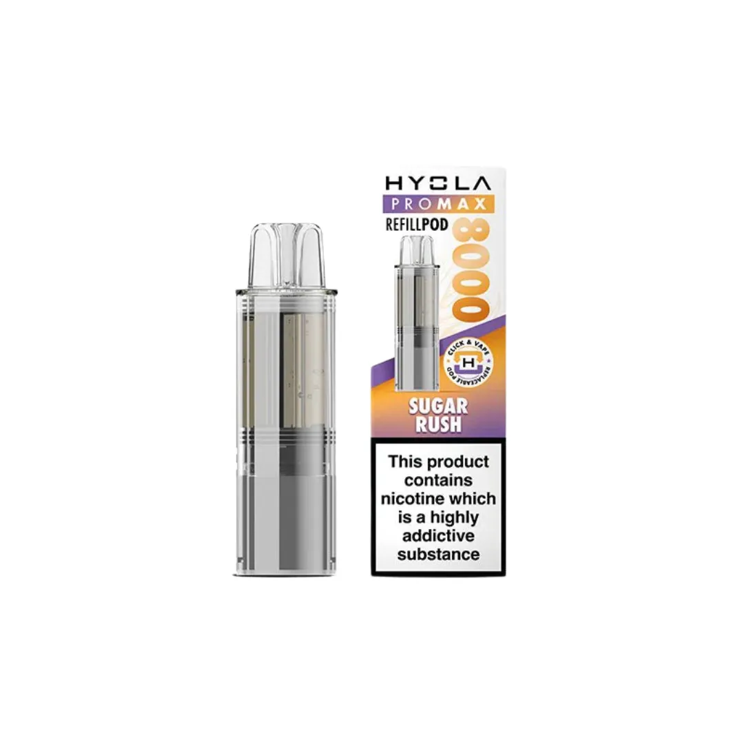 Hyola Pro Max 8000 Puffs Prefilled Pods