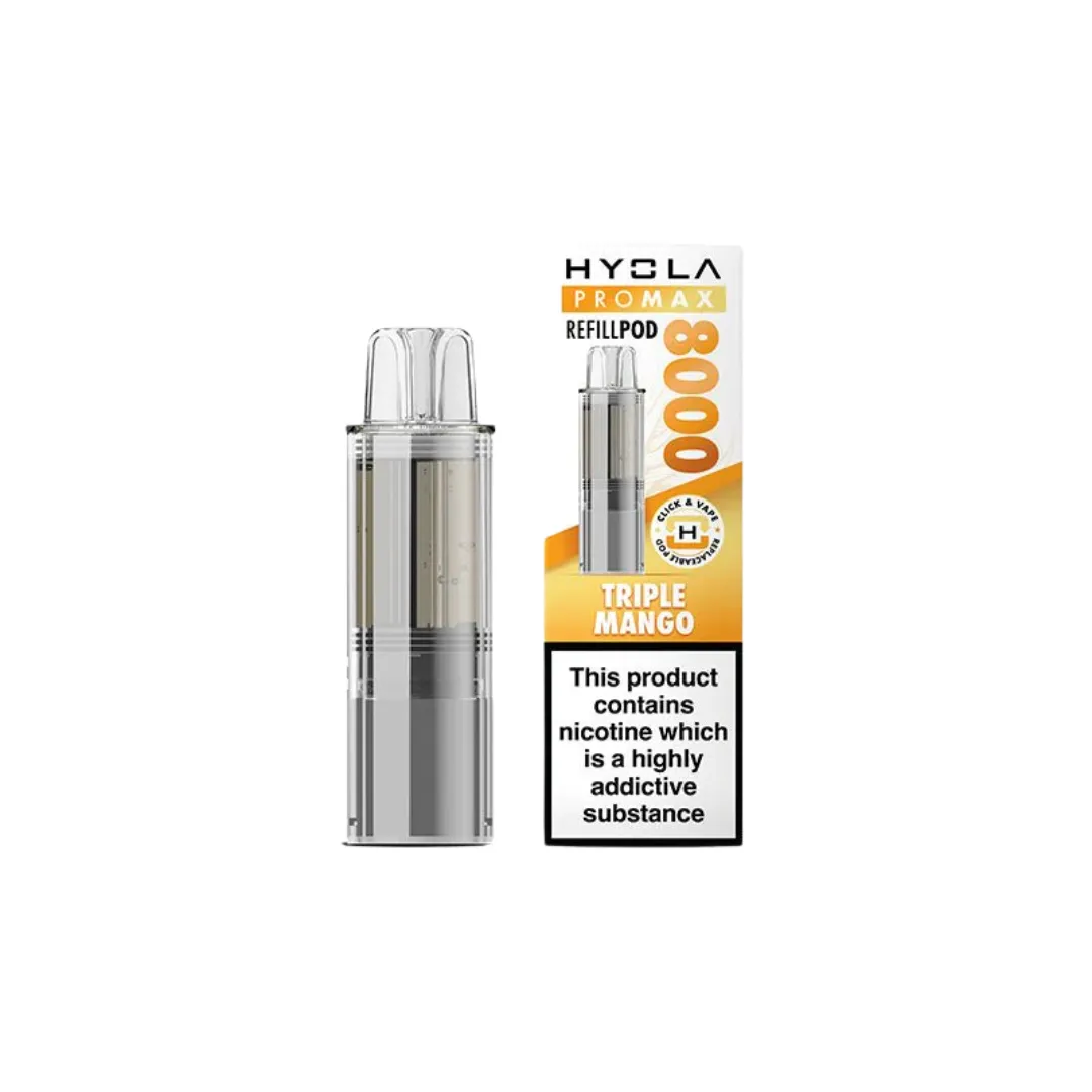 Hyola Pro Max 8000 Puffs Prefilled Pods
