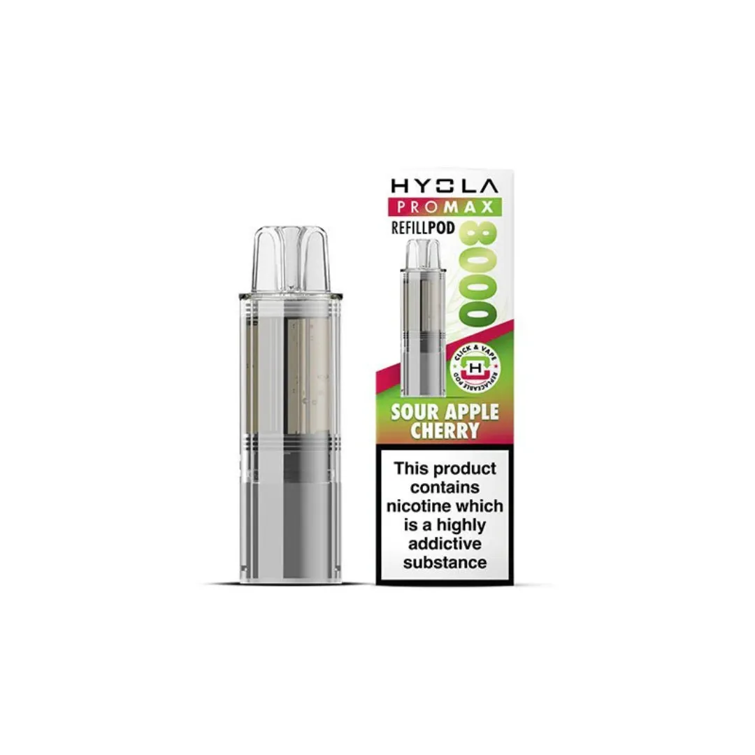 Hyola Pro Max 8000 Puffs Prefilled Pods