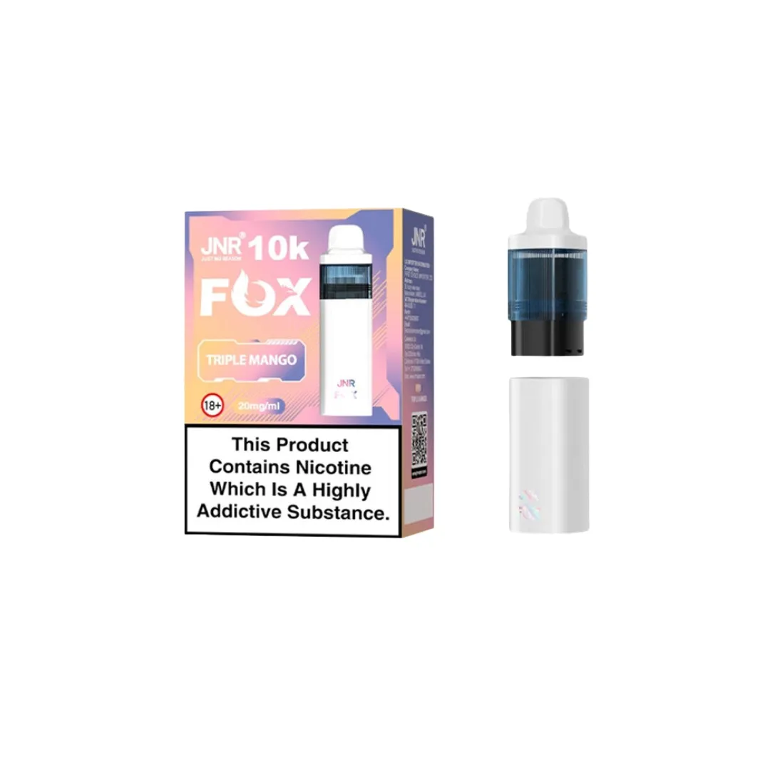 JNR Fox 10000 Puffs Prefilled Vape Kit