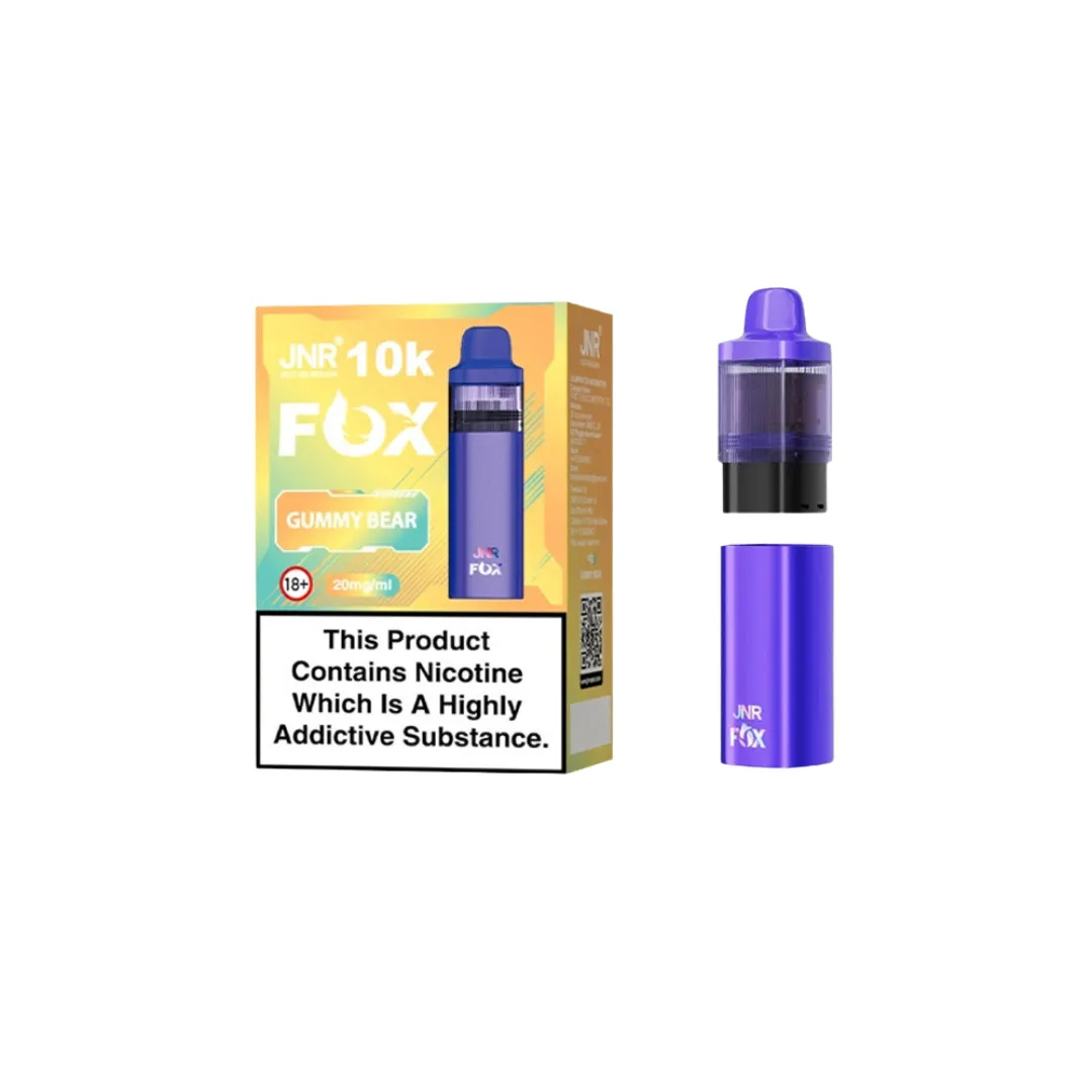 JNR Fox 10000 Puffs Prefilled Vape Kit