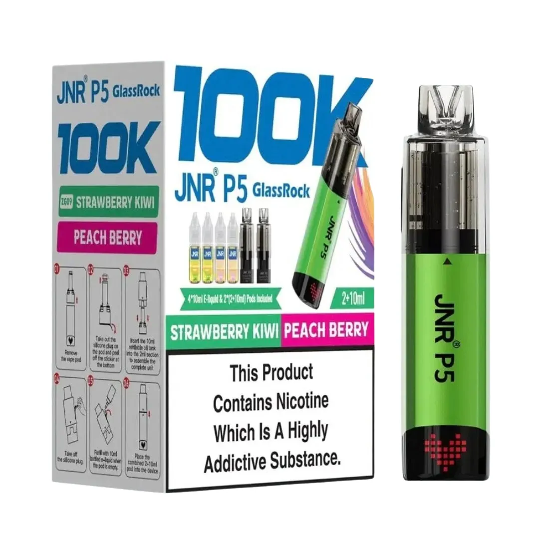 JNR P5 GlassRock 100K Vape kit