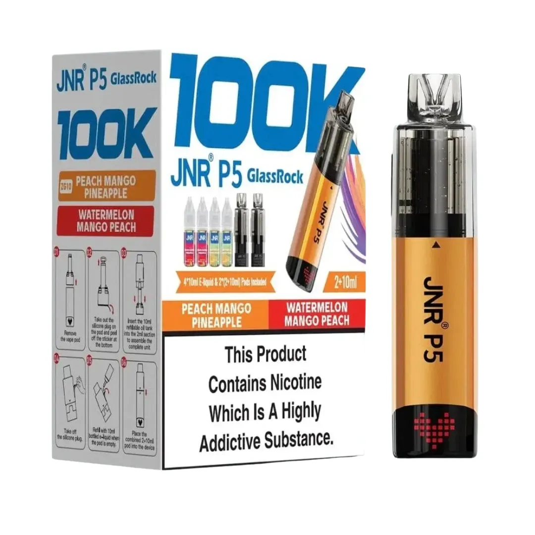 JNR P5 GlassRock 100K Vape kit