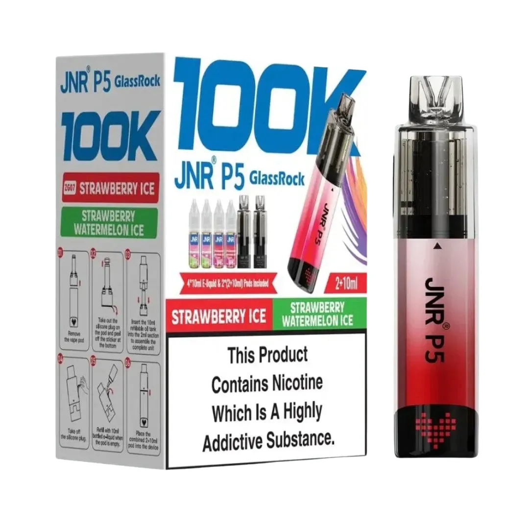 JNR P5 GlassRock 100K Vape kit