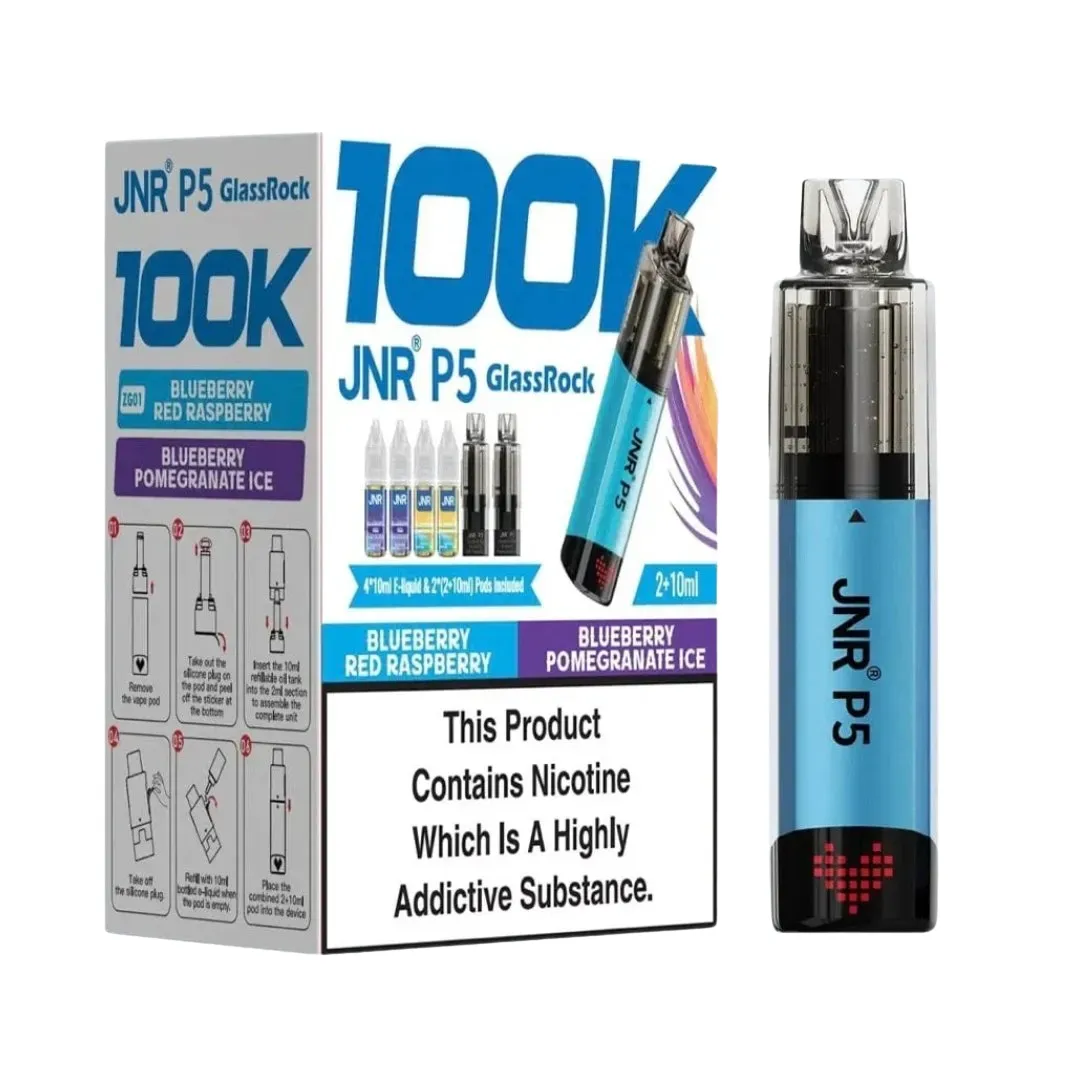 JNR P5 GlassRock 100K Vape kit