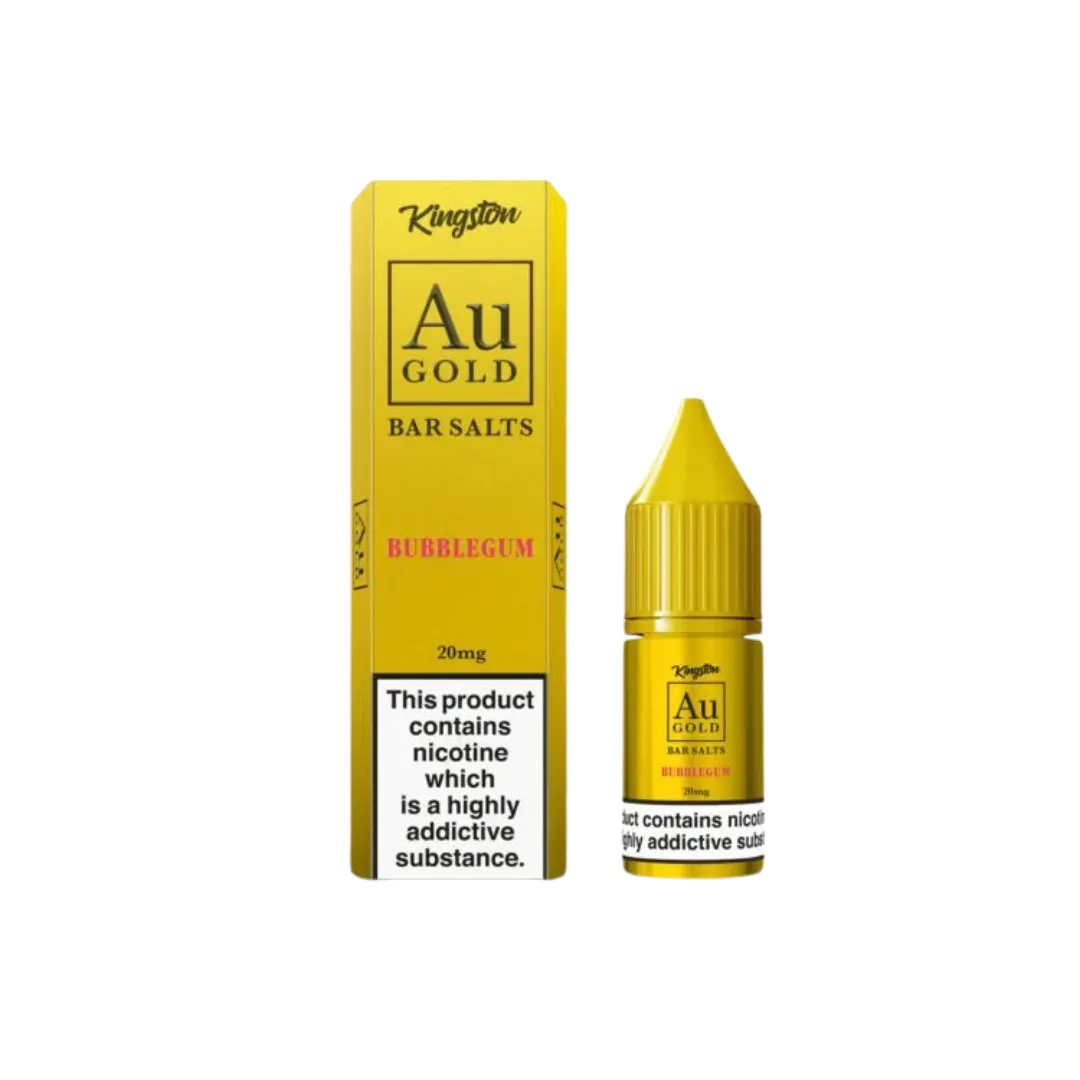 Kingston Au Gold Nic Salts 10ml E-Liquid
