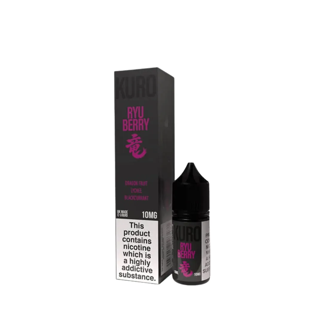 Kuro Nic Salts 10ml E-Liquid By Riot
