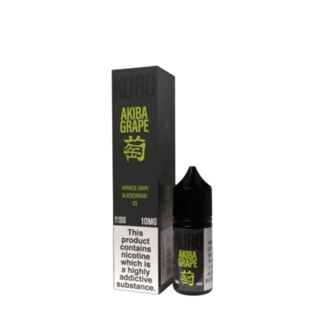 Kuro Nic Salts 10ml E-Liquid By Riot