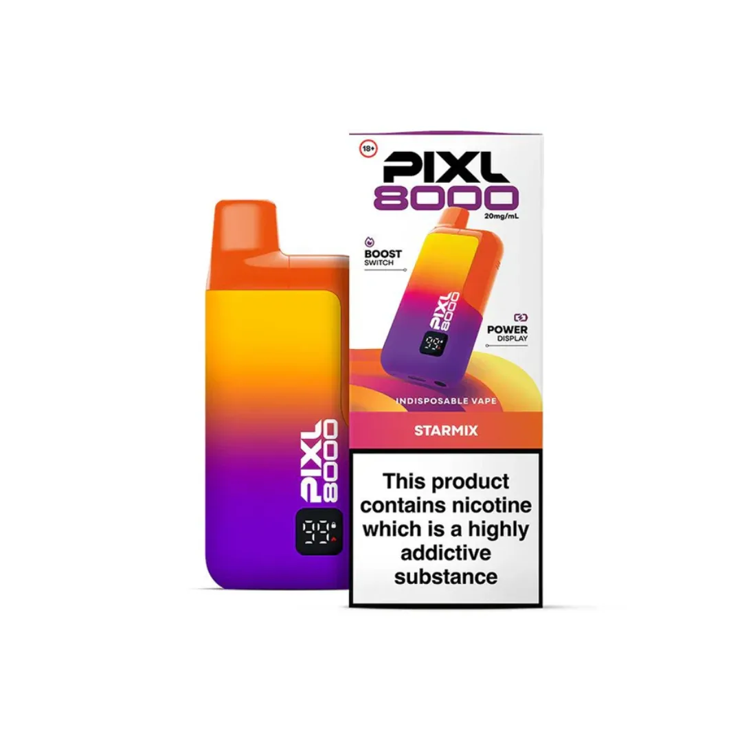 Pixl 8000 Puffs Prefilled Pod Kit