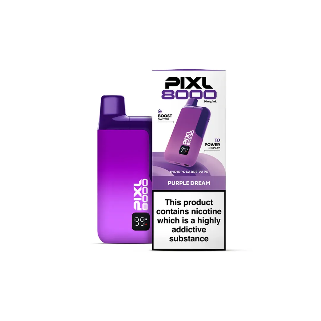 Pixl 8000 Puffs Prefilled Pod Kit