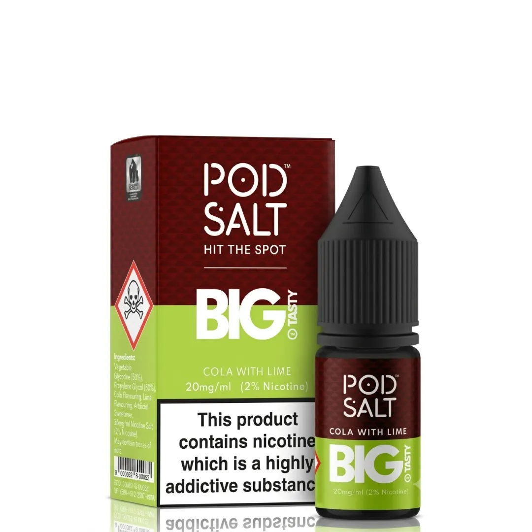 Pod Salt Fusion Series 10ml Nic Salts