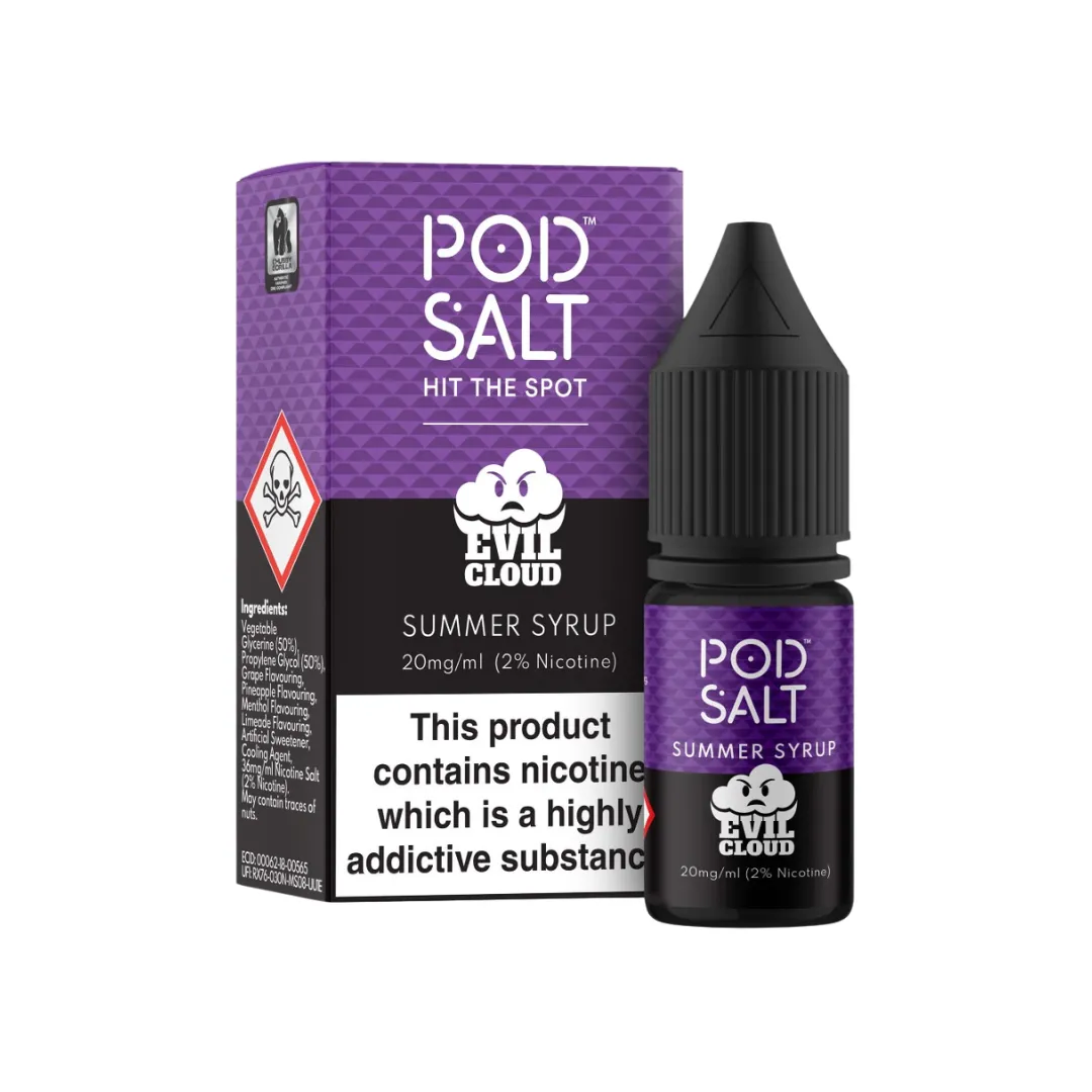 Pod Salt Fusion Series 10ml Nic Salts