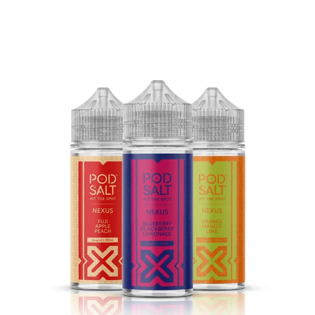 Pod Salt Nexus 0mg 100ml Shortfill