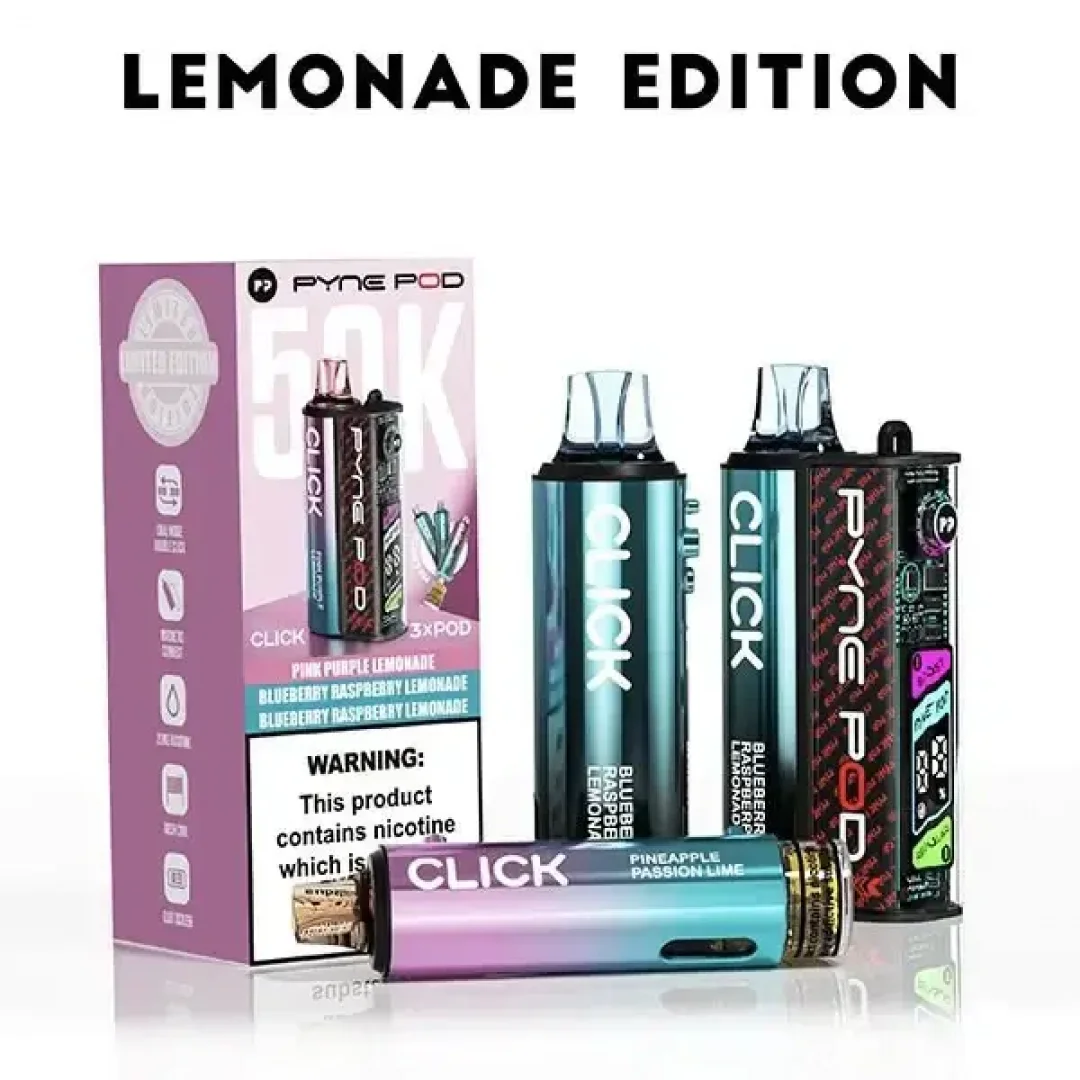 Pyne Pod Click 50K Puffs Prefilled Vape kit