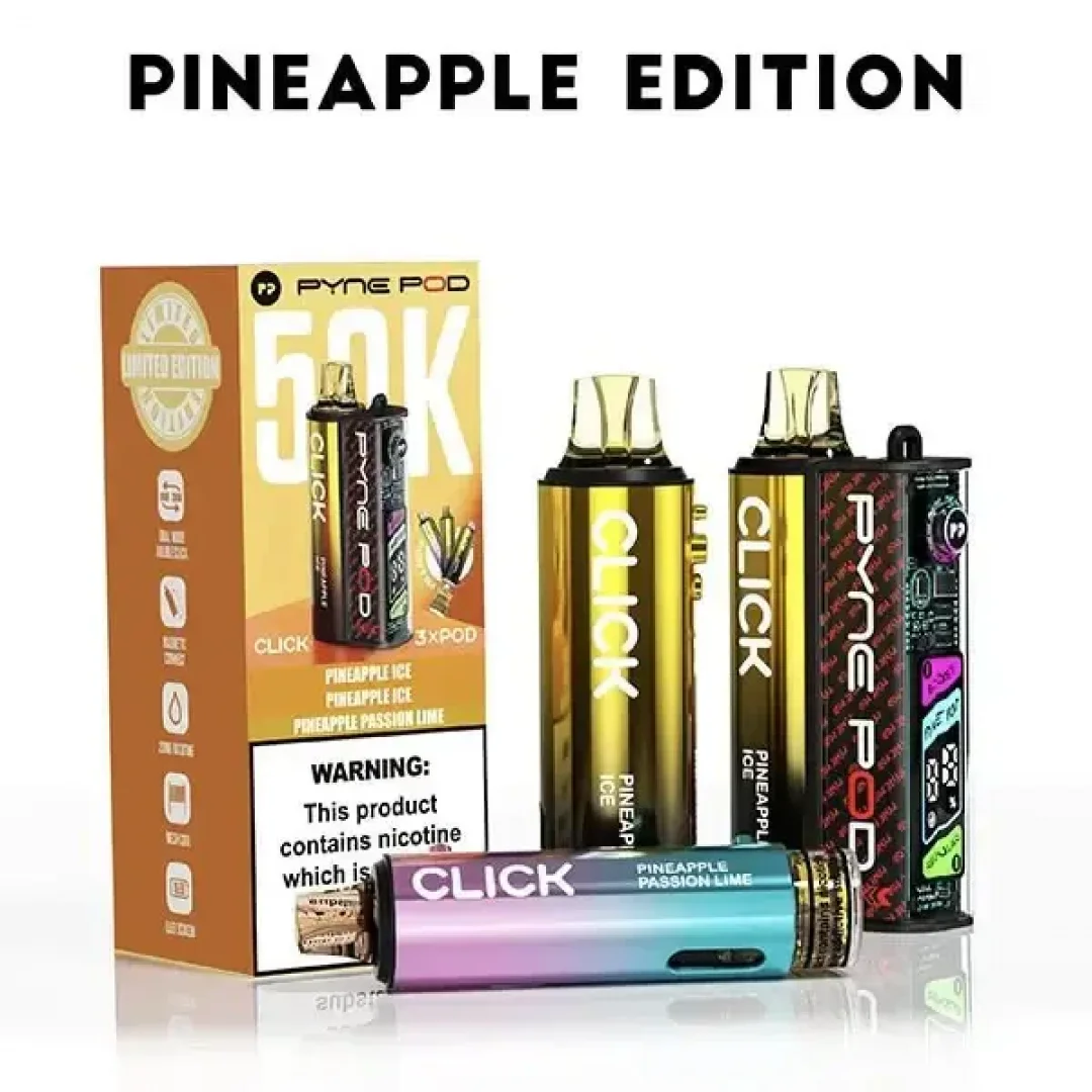 Pyne Pod Click 50K Puffs Prefilled Vape kit