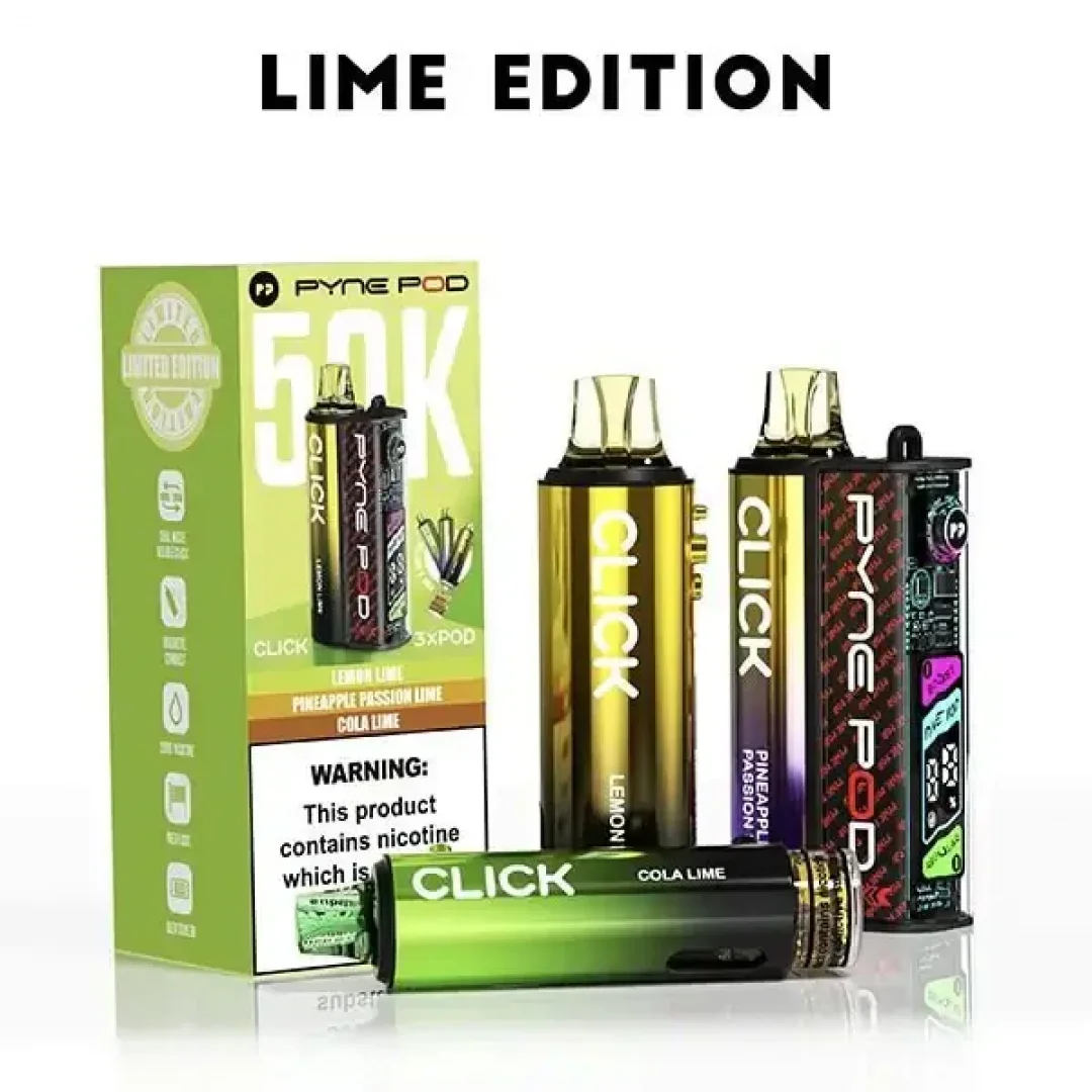 Pyne Pod Click 50K Puffs Prefilled Vape kit