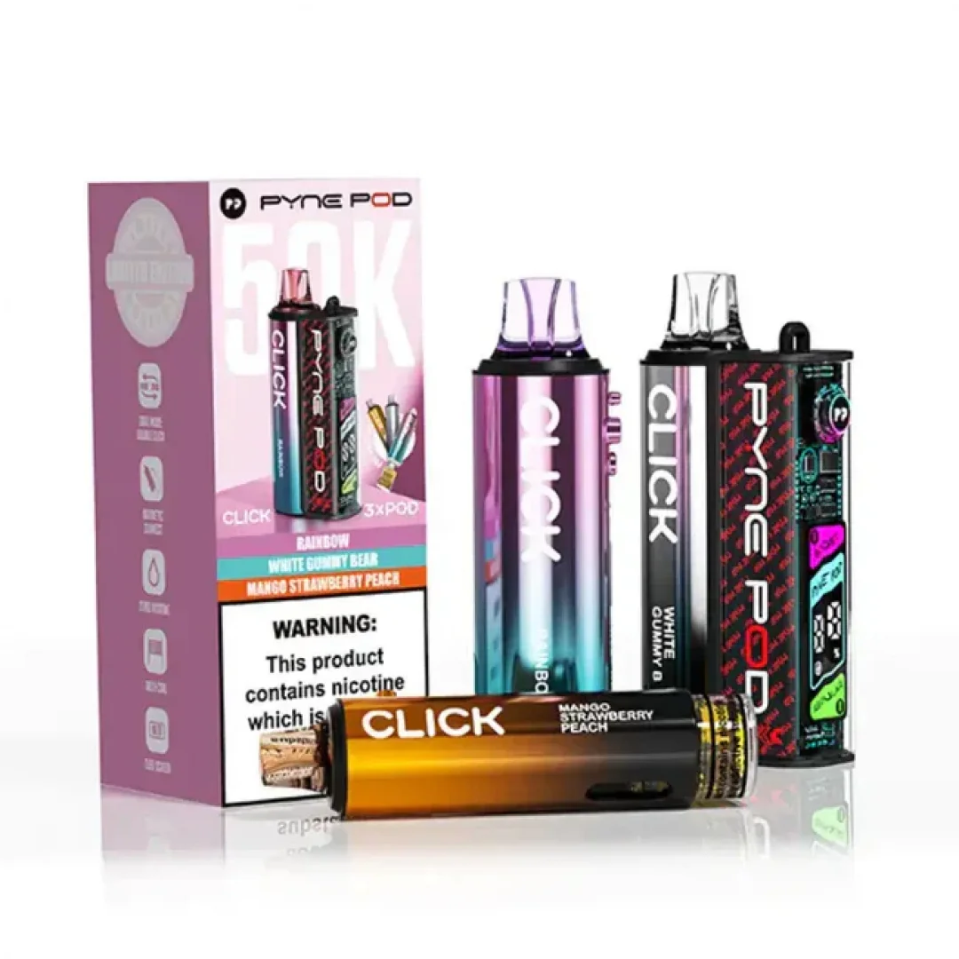 Pyne Pod Click 50K Puffs Prefilled Vape kit