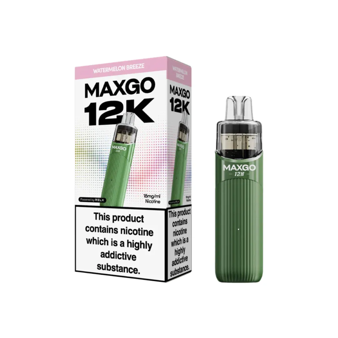 Relx Maxgo 12K Puffs Prefilled Vape Kit