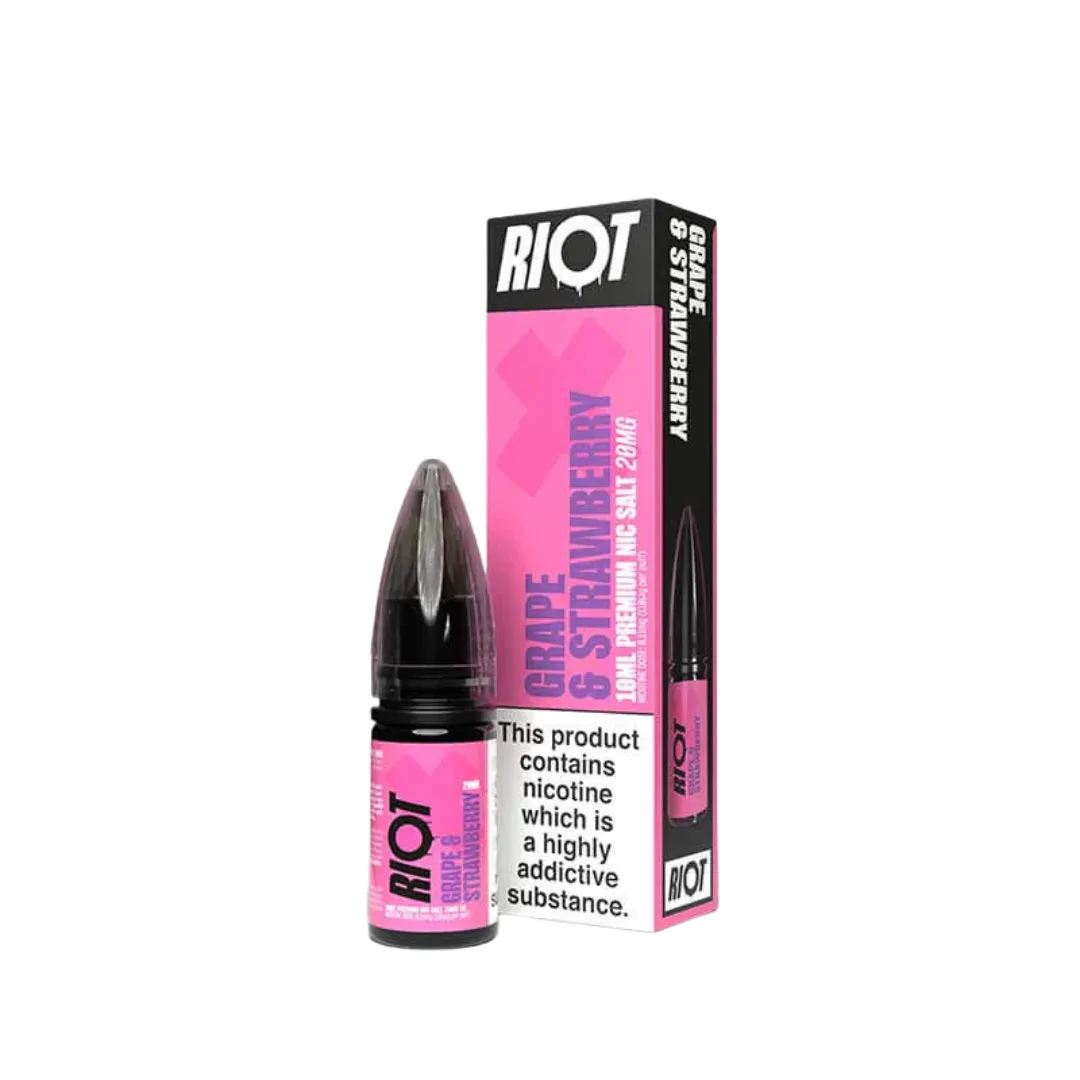 Riot X Nic Salts E Liquids