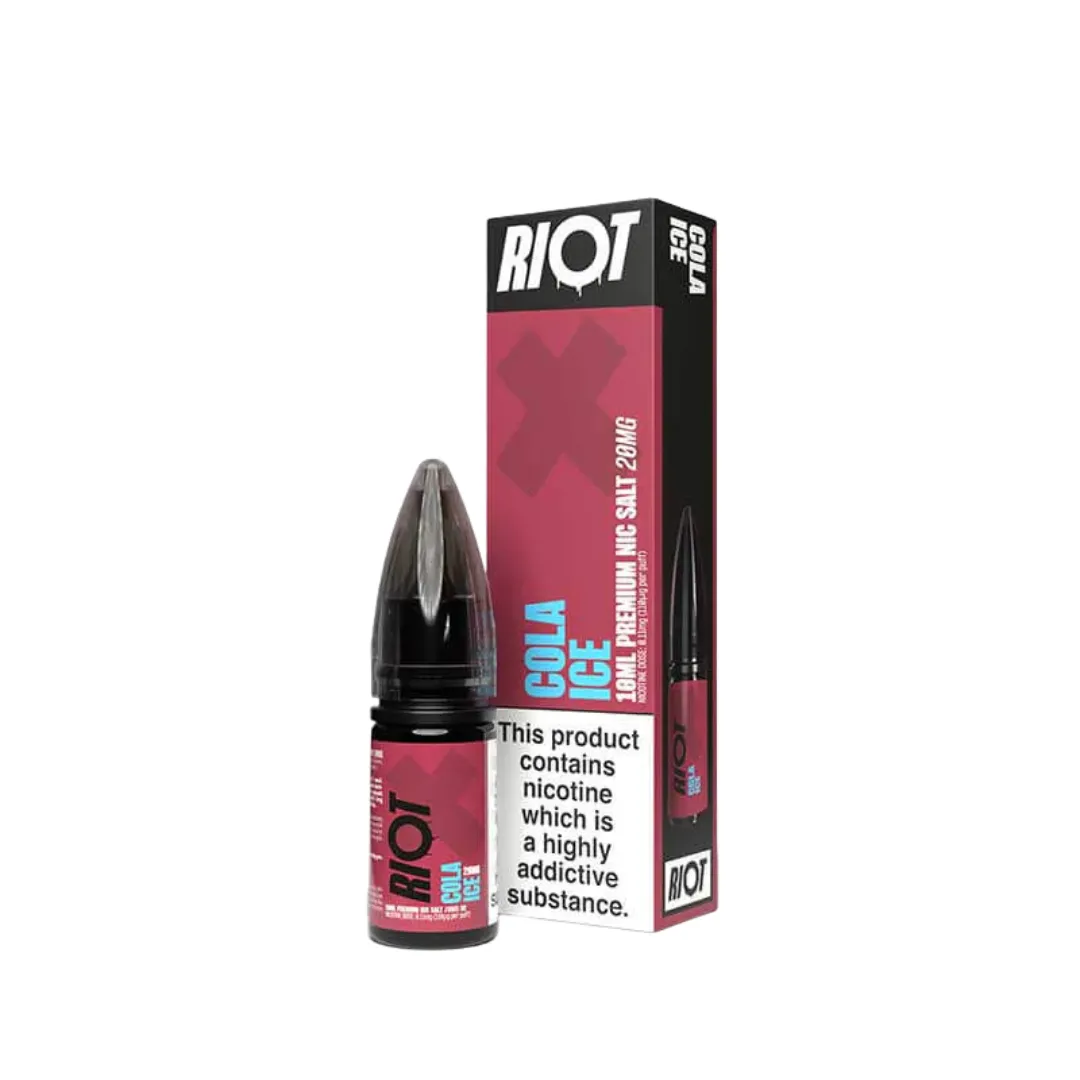 Riot X Nic Salts E Liquids