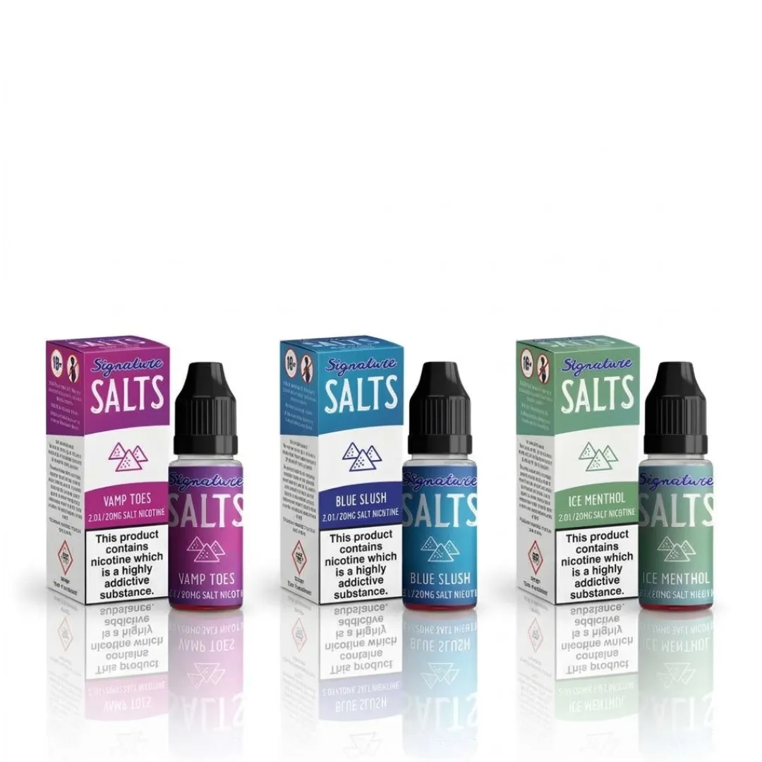 Signature Salts Nic Salts 10ml