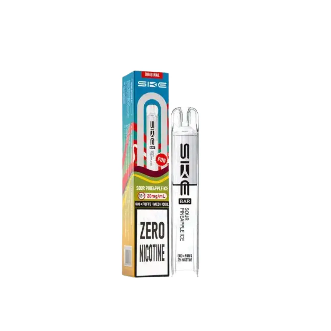 SKE Bar 600 ZERO NICOTINE Prefilled Pods