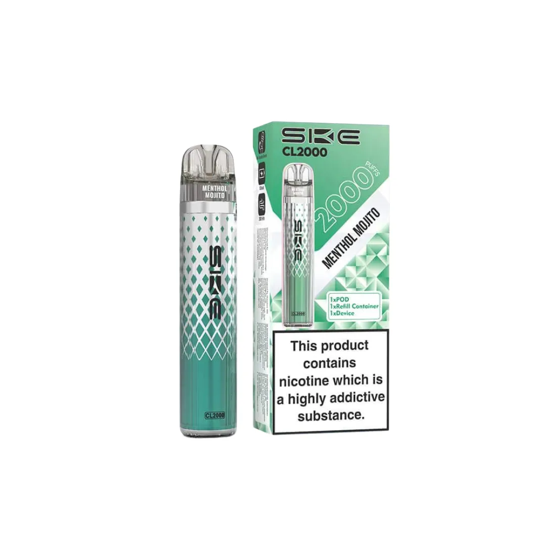 SKE CL2000 Puffs Prefilled Vape Kit